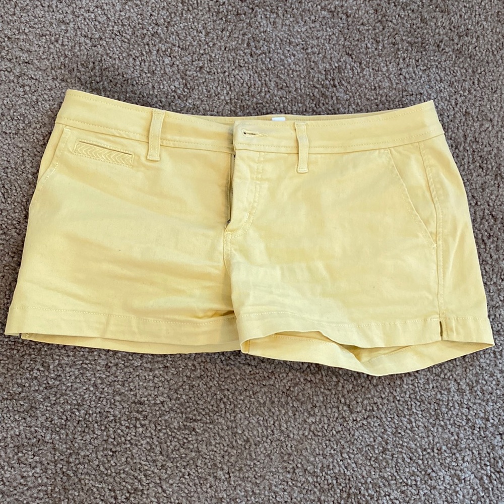 Yellow Summer Shorts